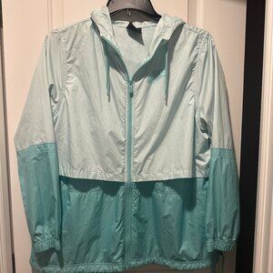 Women's Nike Windbreaker Size Large Lightweight Full Zip